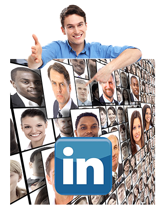 An adverstement to join IACFB's group on LinkedIn