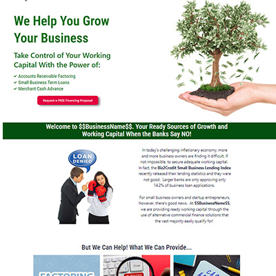 Factoring Broker Website