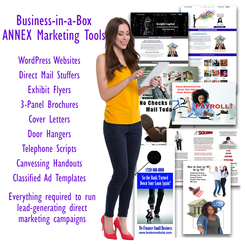 ANNEX Factoring Broker Direct Marketing Tools